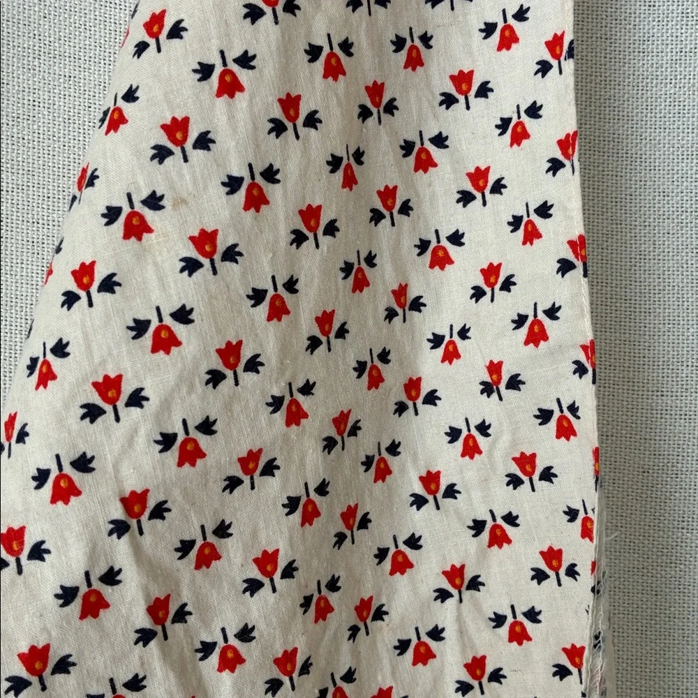 Floral and Smiley Face Head Scarf Bundle of 2 Boho Hippie Head Scarves Retro 90s